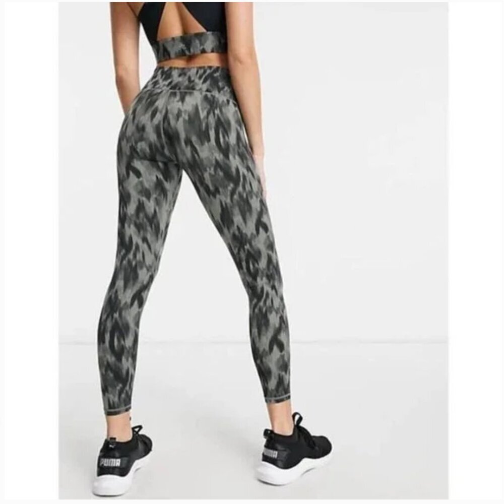 Varley Luna High Rise Leggings Aztec Animal Print Women's Small Smooth Stretch - Picture 2 of 13